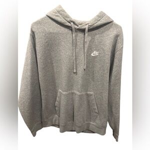 Nike Men's Heather Gray Hoodie